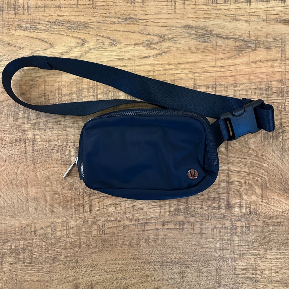 Lululemon Navy Belt Bag